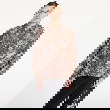 Košeľa OBEY Long Sleeve Button-Up Shirt Fence Camo Rôznofarebný | 181200422-FNC, 0