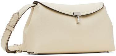 Taška cez rameno TOTEME T-Lock Clutch Bag Béžová | 234-WLGBG423-LE0030, 1