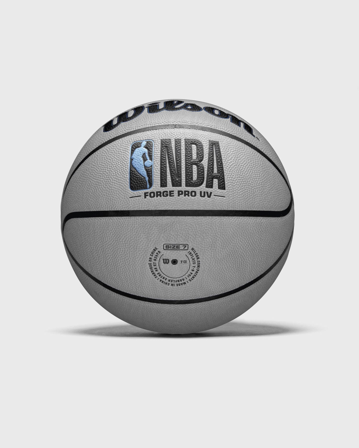 Športový doplnok Wilson Tennis NBA Forge Pro UV Basketball Size 7 Šedá | WZ2010801XB7, 0