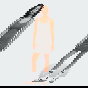 Šaty adidas Performance Ribbed Mini Dress Zelené | JC7550, 3