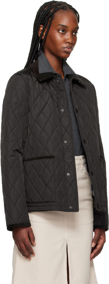 Prešívaná bunda Burberry Burberry Quilted Jacket Čierna | 8100827, 1