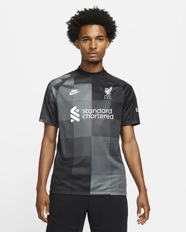 Dres Nike Liverpool F.C. 2021/22 Stadium Goalkeeper Football Jersey Čierna | DB2559-011, 0