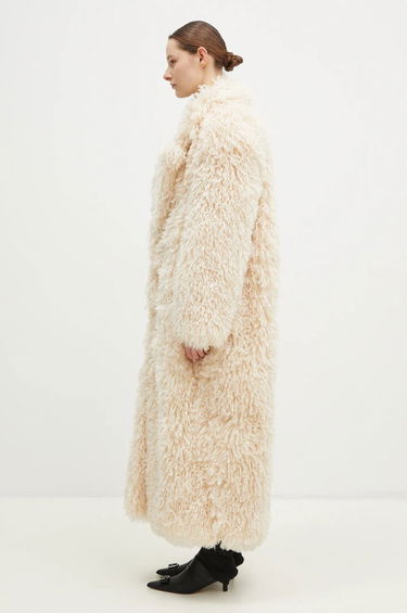 Kabáty Fiorucci Women's Long Faux Fur Coat Biela | U01FMOCO243FF02WH02, 1