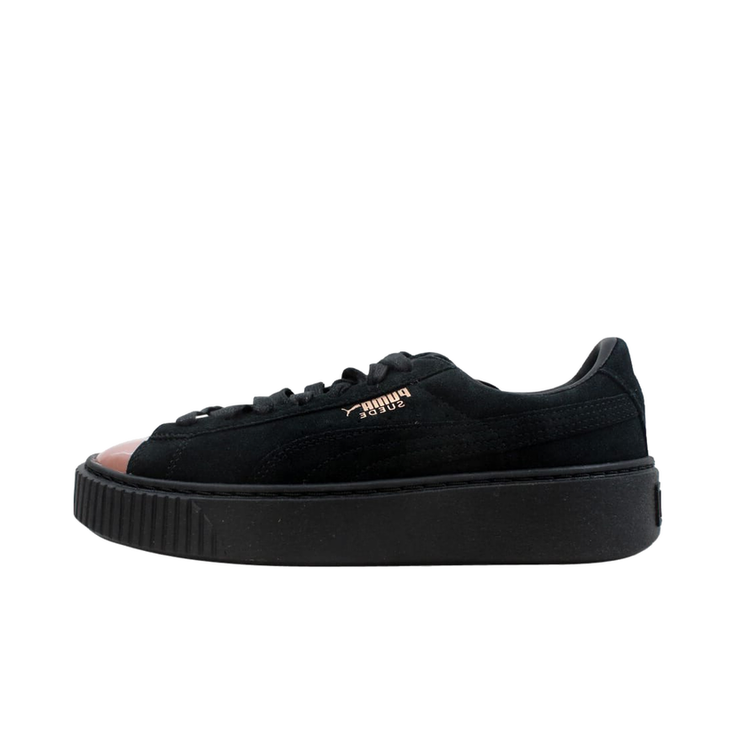 Tenisky a topánky Puma Suede Platform Rose Gold (W) Čierna | 366382-01
