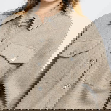 Bunda Urban Classics Classic Overshirt Béžová | TB3779 lighttaupe, 2