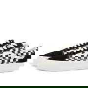 Men's Old Skool 36 Sneakers in Lx Checkerboard Black/Off White, Size UK 10 | END. Clothing