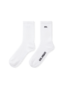 Ribbed Logo Socks