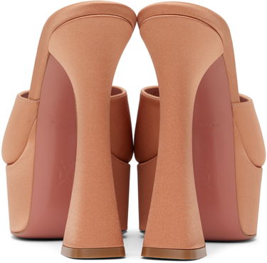 Doplnky Amina Muaddi Amina Muaddi Dalida Heeled Sandals Ružová | DALIDA SLIPPER, 1