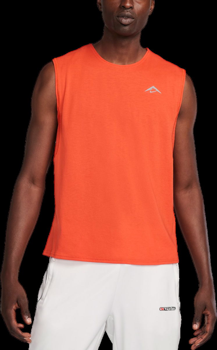 Tielko Nike DF SOLAR CHASE SLVLS TOP Oranžová | fn3309-809