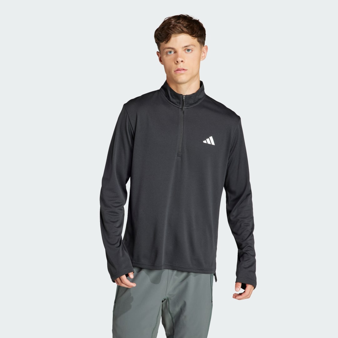 Tričko adidas Performance Train Essentials Training Long Sleeve Čierna | IL7157, 0