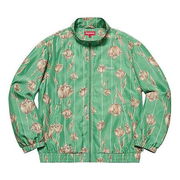 Floral Silk Track Jacket