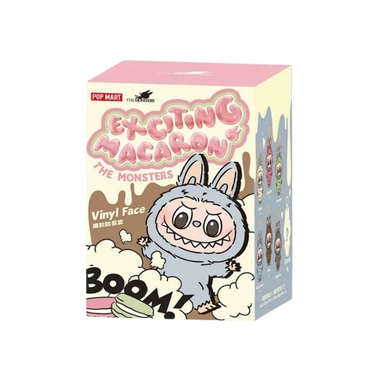 Zberateľské POP MART Labubu The Monsters Tasty Macarons Vinyl Plush Pendant Rôznofarebný | LABUBUMON, 0
