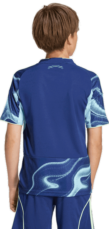 Dres adidas Performance Ajax Amsterdam 25/26 Kids' Away Jersey Modrá | JI7218, 3