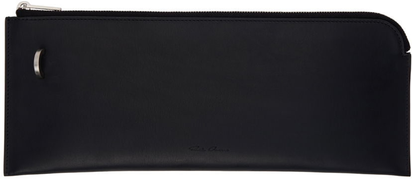 Peňaženka Rick Owens Black Invite Wallet Čierna | RA02D0515 LGE