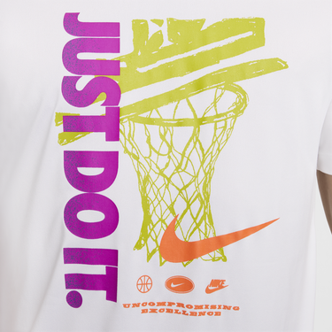 Tričko Nike Dri-FIT Basketball Tee Biela | FZ8085-100, 1