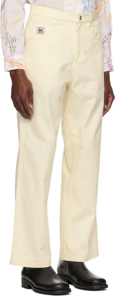 Džínsy Bode Bode Greenskeeper Knolly Brook Trousers Žltá | MRS25BT004, 1