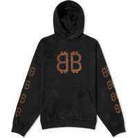 Mikina Balenciaga Crypto Popover Hoodie Čierna | 742603-TOVN7-1055, 1