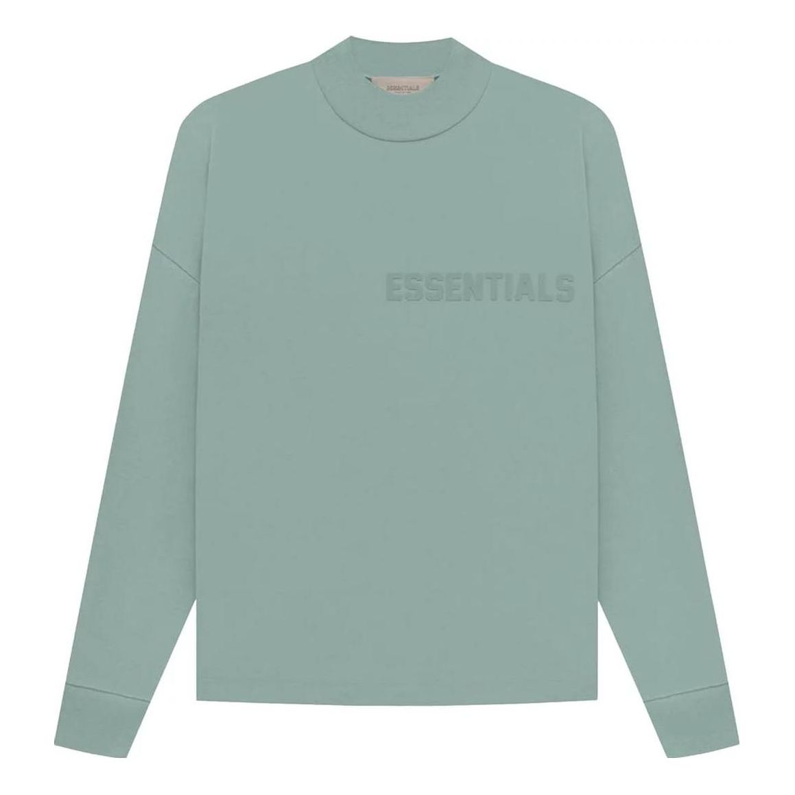 Mikina Fear of God Essentials Long Sleeve Sycamore T-Shirt Zelené | 125BT222011F, 0