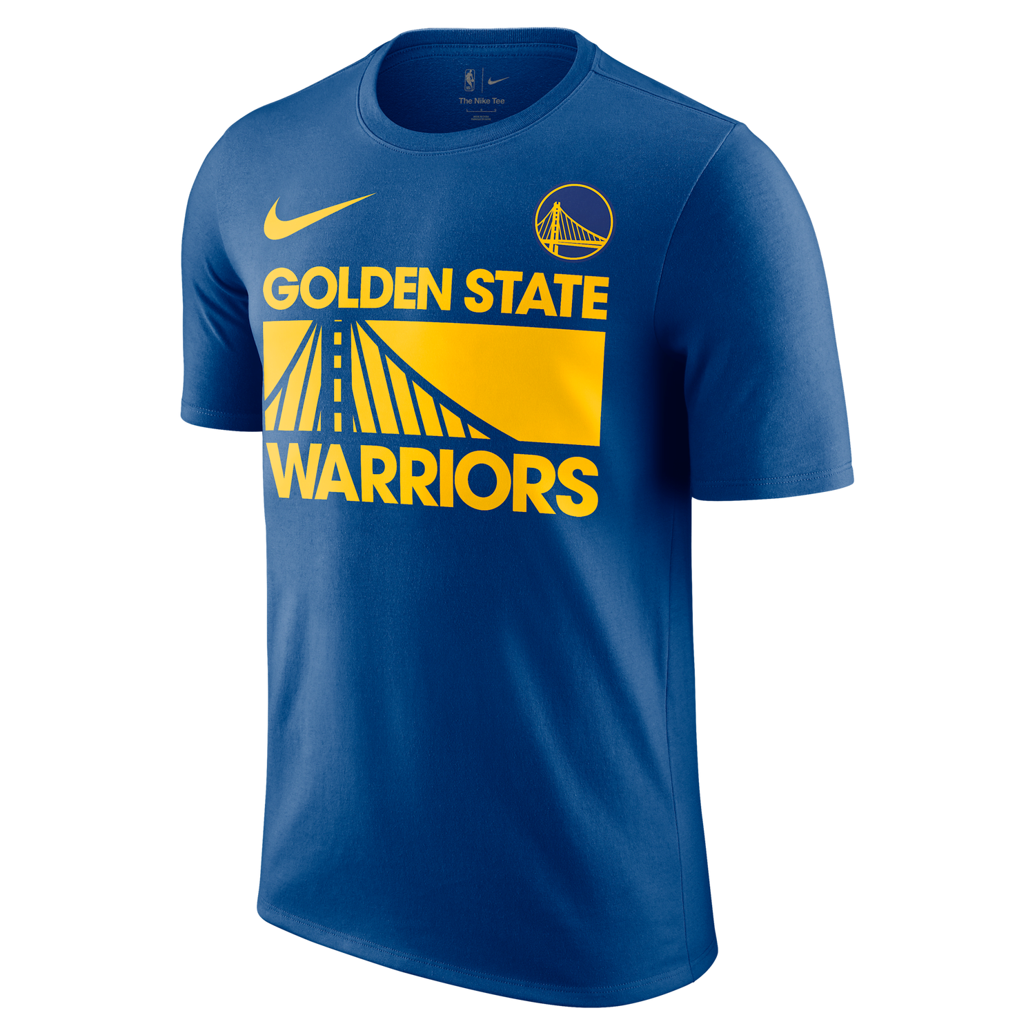 Tričko Nike Nike NBA Golden State Warriors Courtside T-Shirt Modrá | HQ0590-495, 1