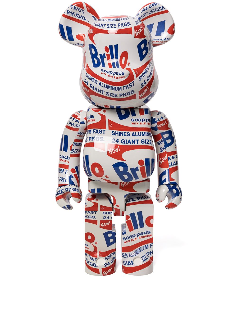 Zberateľské Medicom Toy Andy Warhol Brillo 1000% Be@rbrick figurine - Red Rôznofarebný | BERBRICKANDYWARHOLBRILLO100016727947, 0