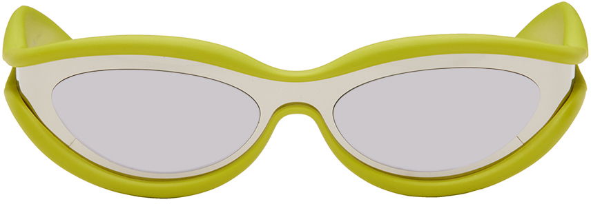 Slnečné okuliare Bottega Veneta Hem Sunglasses Žltá | BV1211S, 0