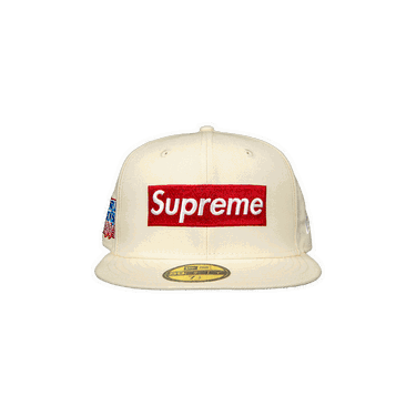 Šiltovka Supreme World Famous Box Logo New Era 'Purple' Biela | FW20H77 WHITE, 0