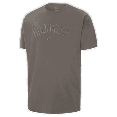 Tričko Nike NBA Brooklyn Nets Courtside Šedá | FJ0561-040, 0