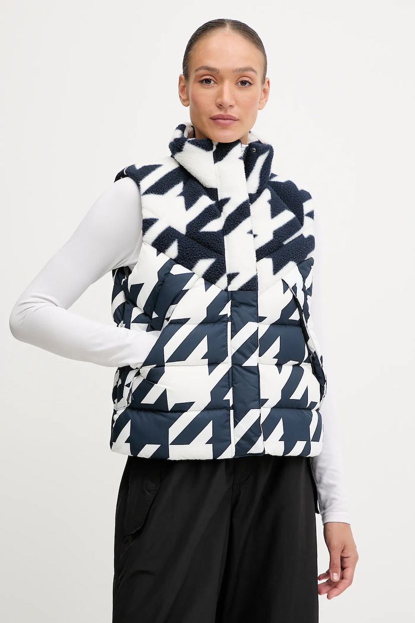 Vesta Helly Hansen Mixed Texture Houndstooth Puffer Vest BLISS Rôznofarebný | 54460