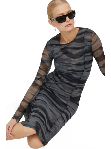 Šaty Samsoe Samsoe Josie Dress Šedá | F22300114