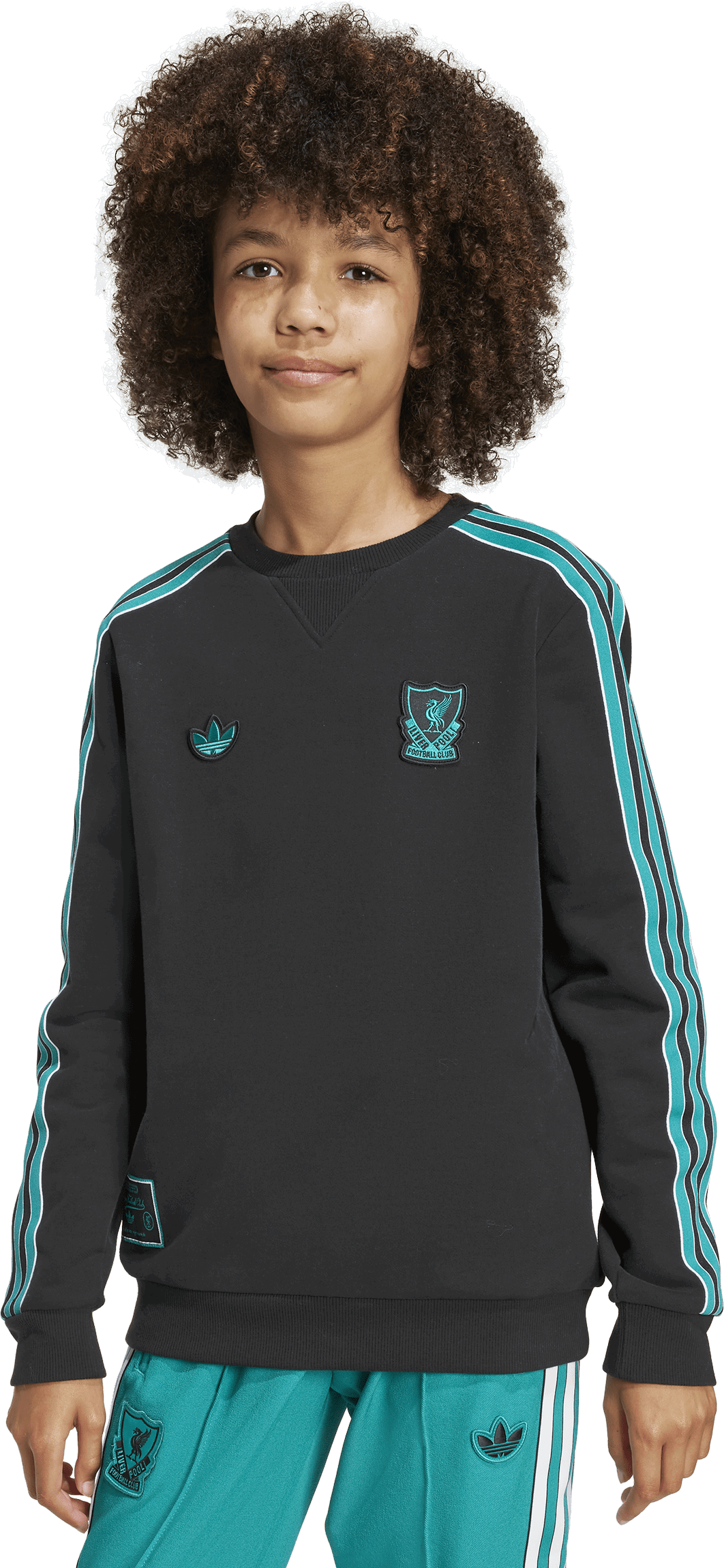 Mikina adidas Performance Liverpool FC Terrace Icons Čierna | KA5582, 1