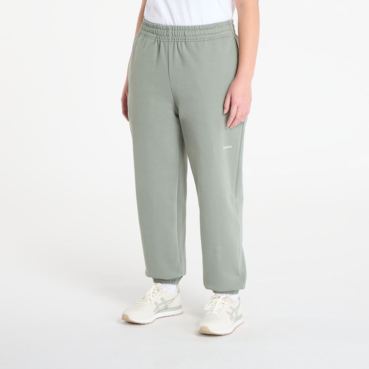 Tepláky Queens Queens Essential Sweatpants Zelené | QNS_112, 0