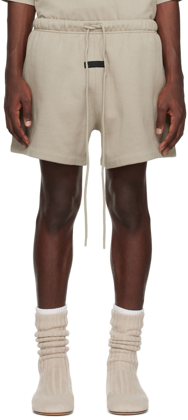 Šortky Fear of God Fear of God ESSENTIALS Drawstring Shorts Béžová | 160SP244175F, 0