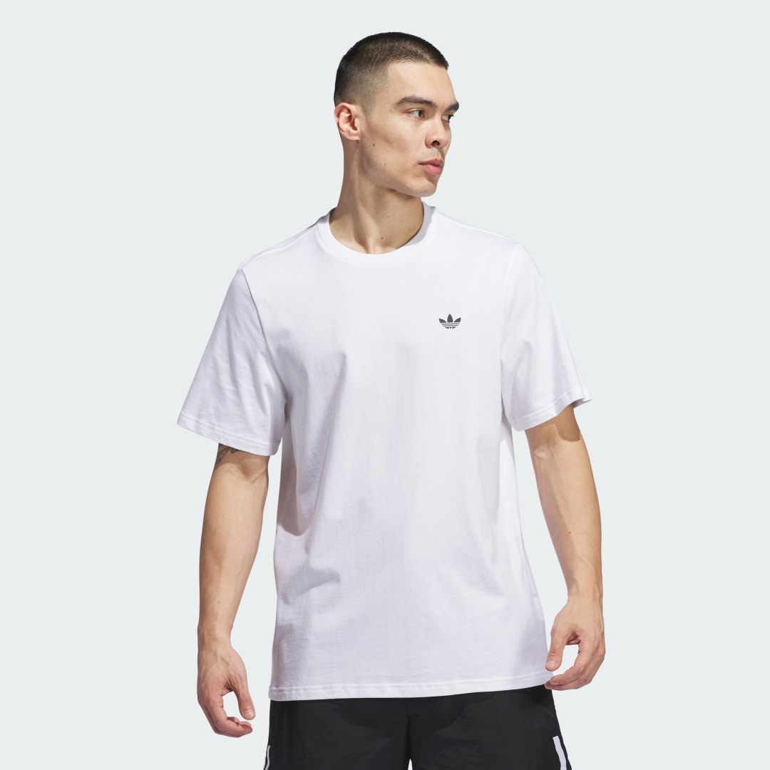Tričko adidas Performance Skateboarding 4.0 Logo Biela | IY1604, 0