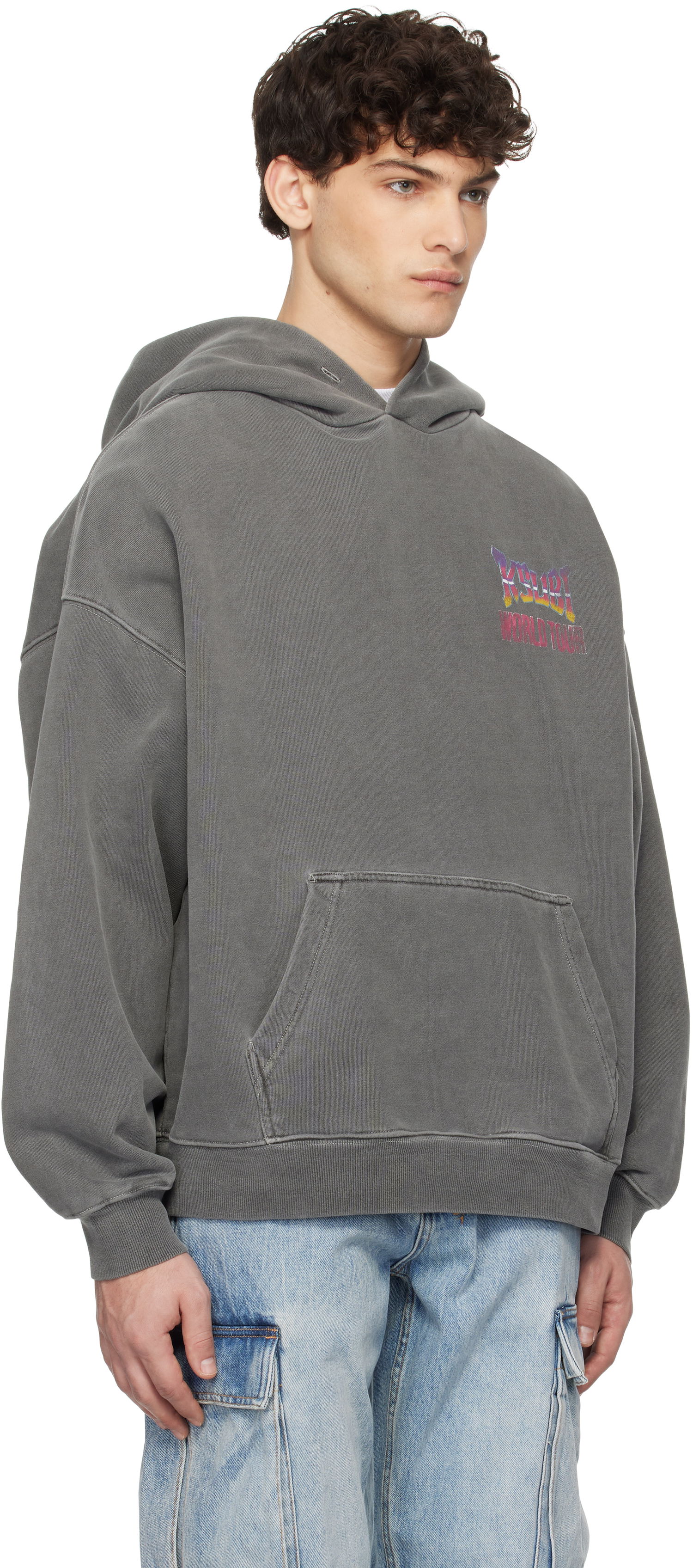 Mikina Ksubi Ksubi Global Ekcess Hoodie Šedá | MPS25FL004, 1