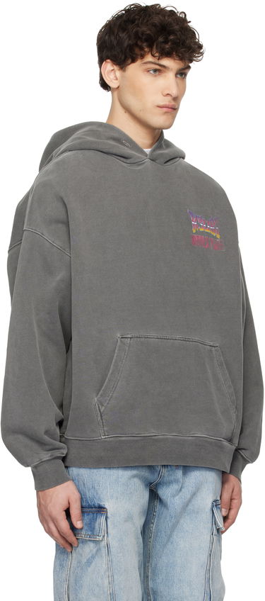 Mikina Ksubi Ksubi Global Ekcess Hoodie Šedá | MPS25FL004, 1