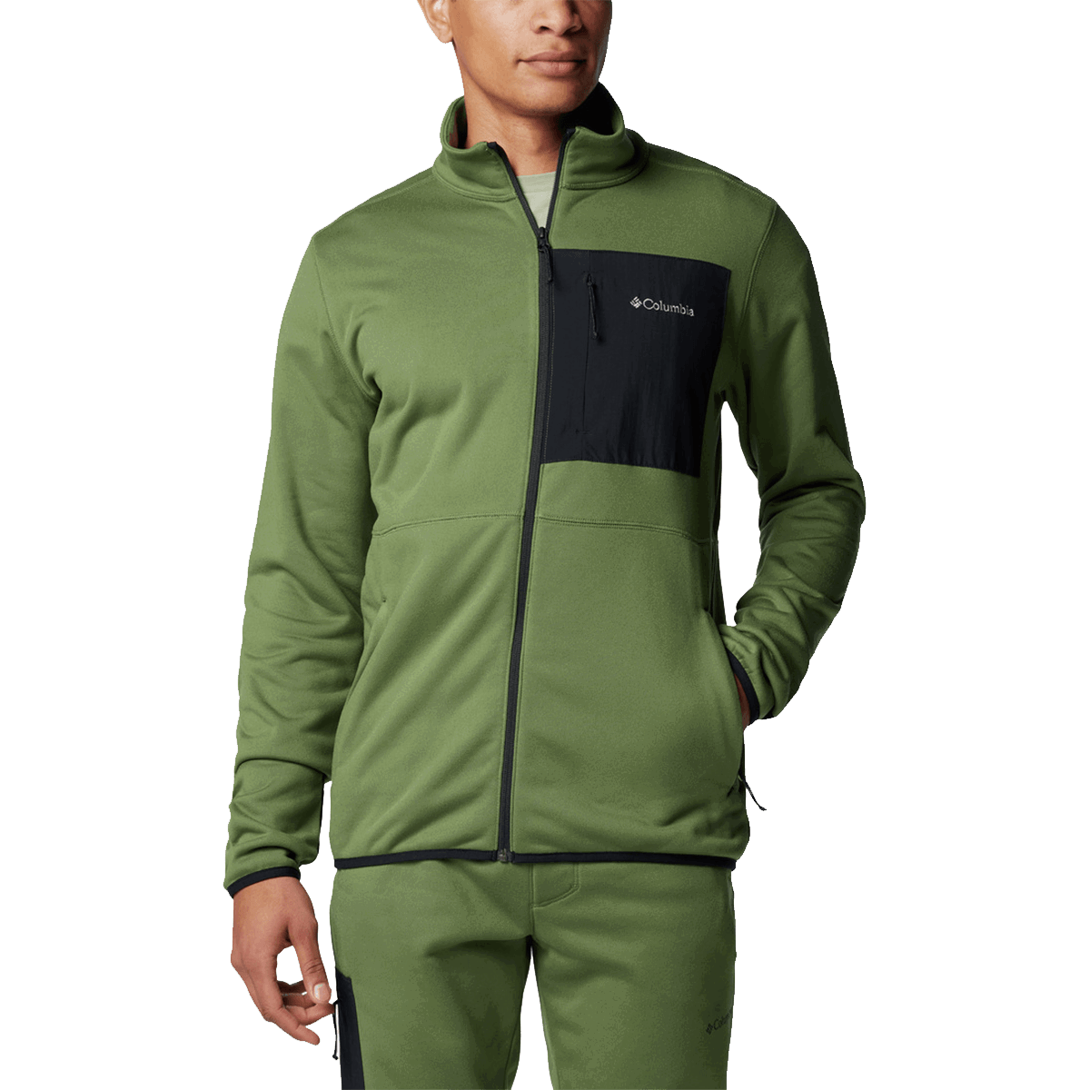 Bunda Columbia Hike Full Zip II Fleece Jacket Zelené | 2097581352, 0