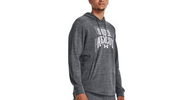 Mikina Under Armour Rival Terry Graphic Hoodie Šedá | 1379766-012, 1