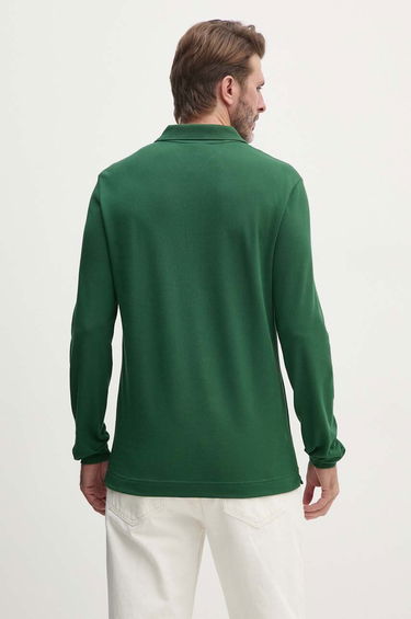 Polo tričko Lacoste Long Sleeve Polo Zelené | PH4013, 2