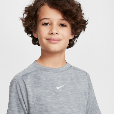 Tričko Nike Dri-FIT Multi Short Sleeve Top Šedá | HJ3771-084, 2
