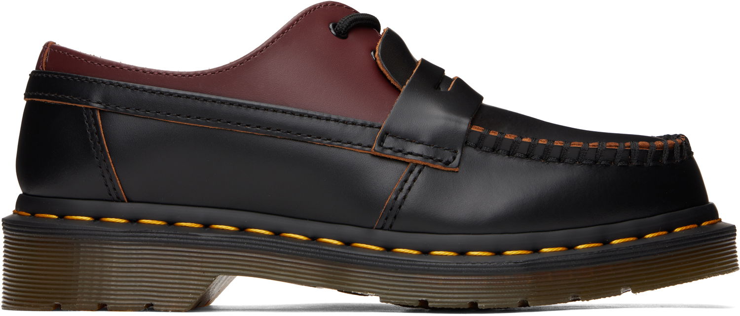Starostlivosť o obuv Maison Margiela MM6 Maison Margiela x Dr. Martens 1461 Penton Mashup Loafers Vínová | S66WR0029 P8031, 0
