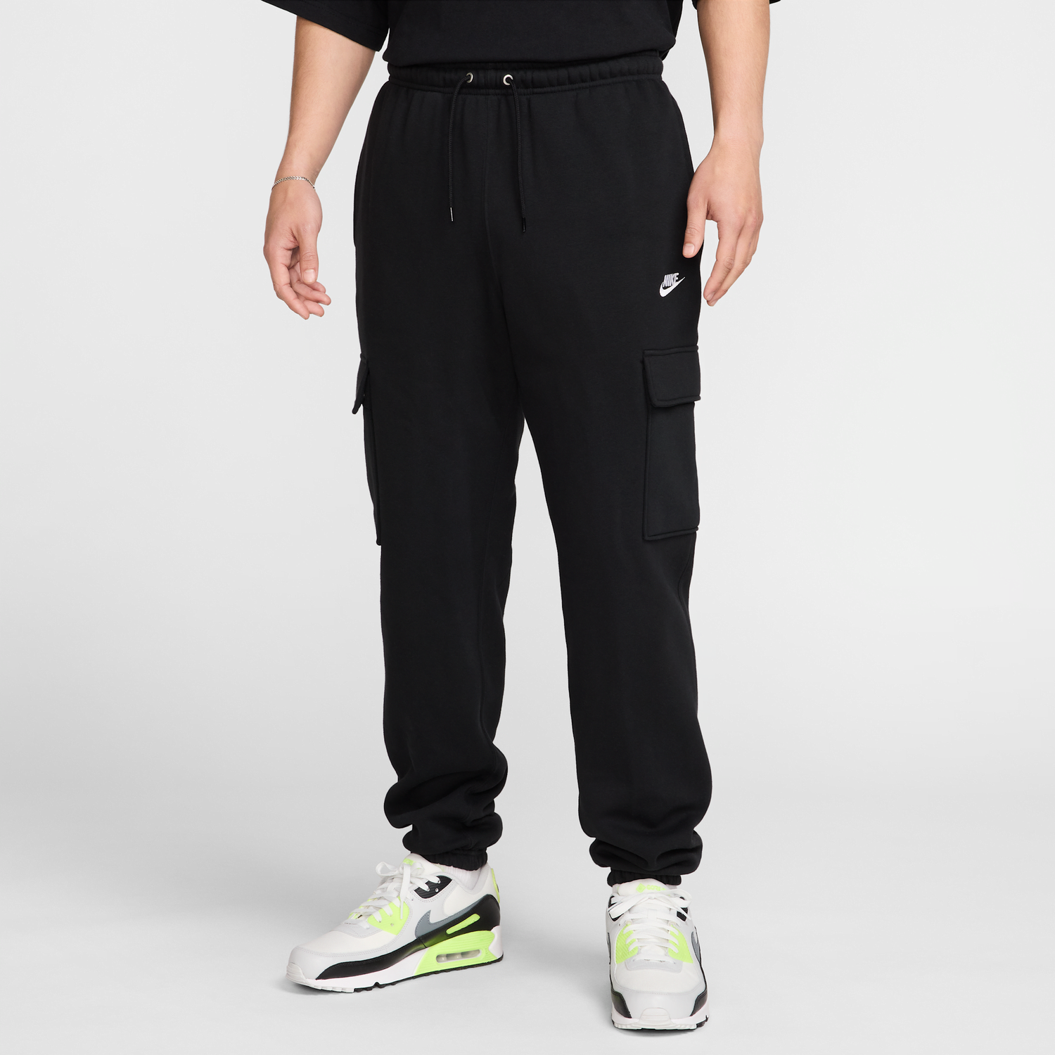 Tepláky Nike Nike Club Fleece Cargo Pants Čierna | FN3805-010, 1