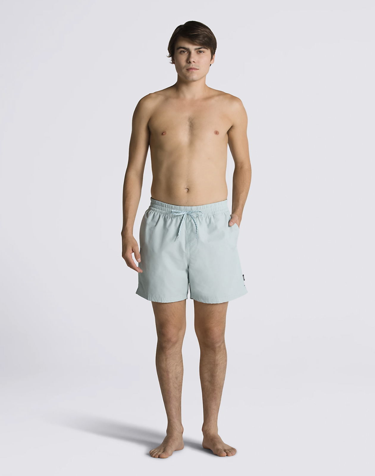 Primary Solid Elastic Boardshort