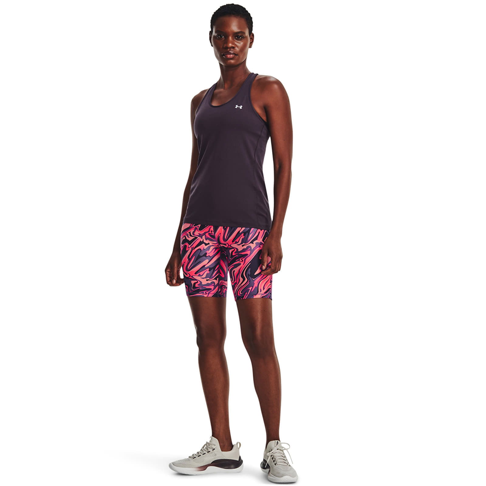 Armour Aop Bike Short Pink