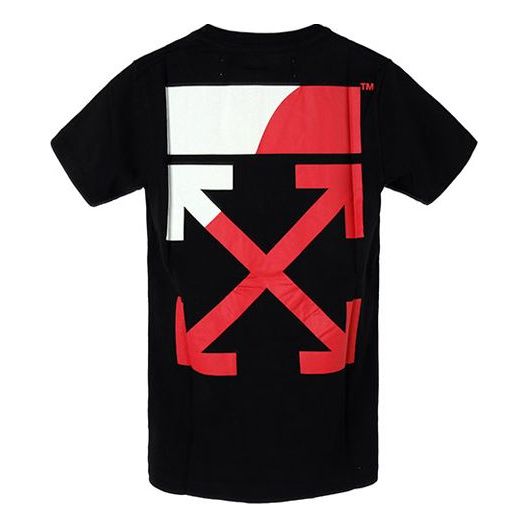 Tričko Off-White Off-White Back Arrow Print T-Shirt Čierna | OMAA027S191850061020