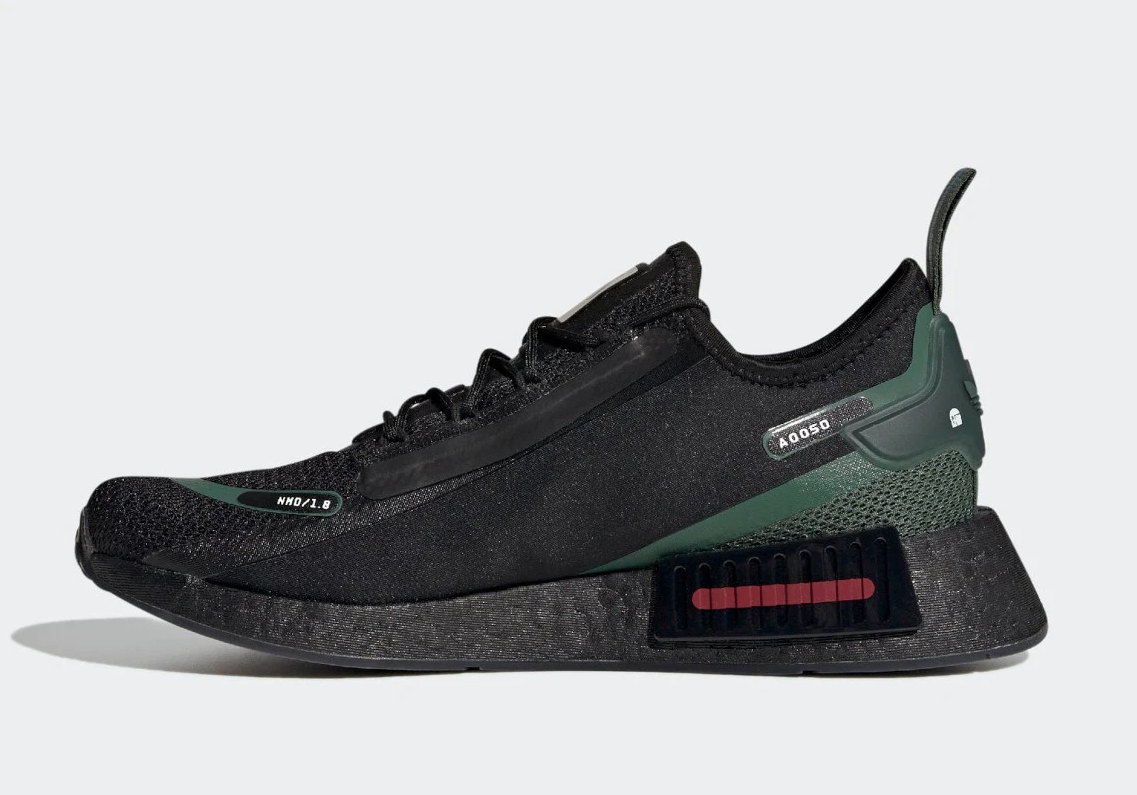 Tenisky a topánky adidas Originals Star Wars x NMD_R1 Spectoo "Boba Fett" Zelené | GX6791, 0