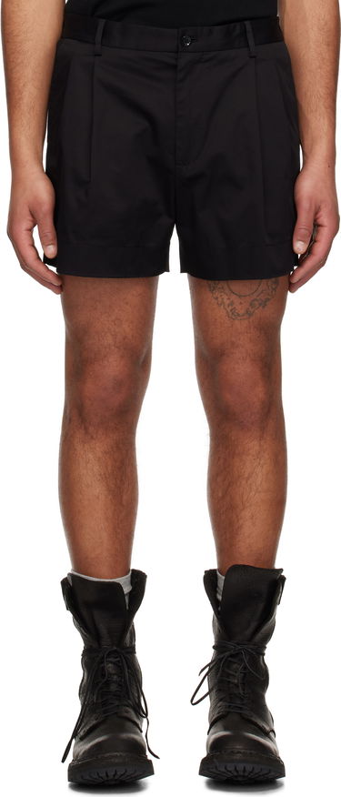 Šortky Dolce & Gabbana Dolce&Gabbana Cotton Gabardine Shorts Čierna | GP0X9TFUFNV, 0