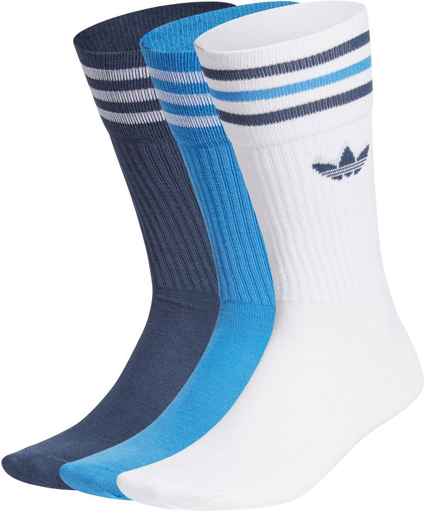 Ponožky adidas Originals Three Pack Crew Socks Rôznofarebný | gn3074