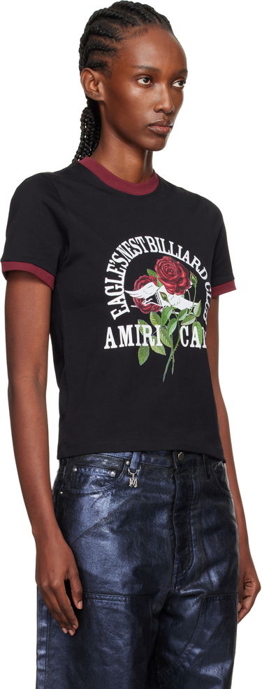 Tričko AMIRI 'Eagle' Ringer T-shirt Čierna | AWJYTE1082, 1