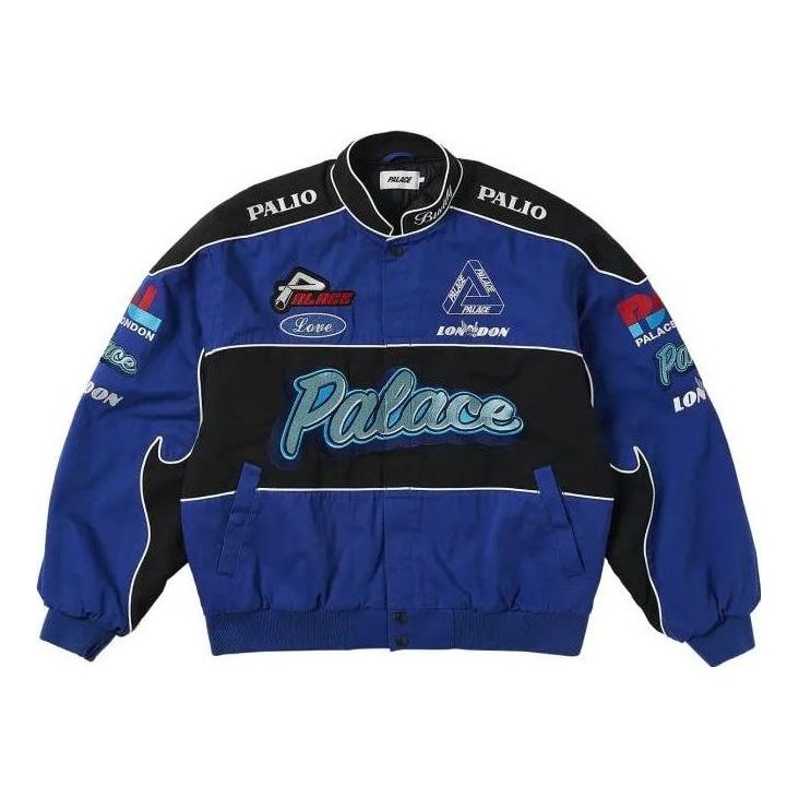Bomber bunda Palace Palace Fast Cotton Jacket Modrá | P24JK029, 0