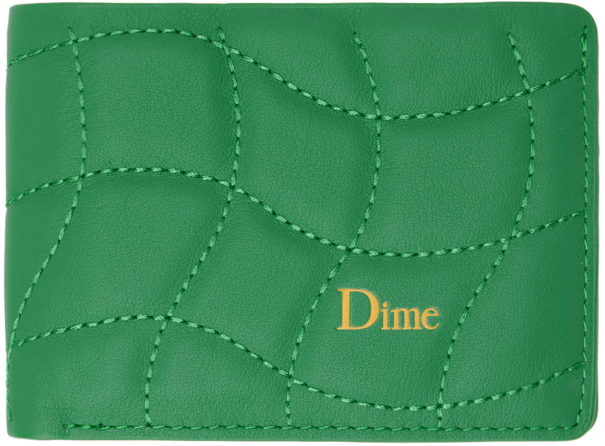 Peňaženka Dime Quilted Bifold Wallet Zelené | DIME23D2F45GRA, 0